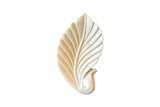 Marble Leaf-Shaped Tray