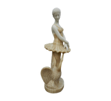 Ballerina Dance Pose Marble Sculpture
