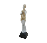 Whispers of Grace Lady Sculpture in Marble