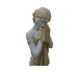 Whispers of Grace Lady Sculpture in Marble