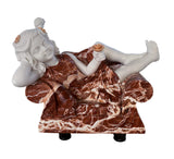 Girl Laying on Sofa Sculpture