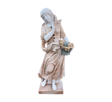 Carved Season of Prosperity Sculpture