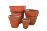 Formal Round Ceramic Planter