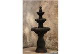 3-Tier Lavastone Outdoor Fountain