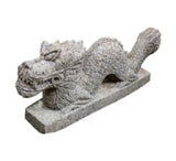 Golden Dragon Stone Sculpture