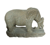 Tender Embrace – Girl & Elephant Sculpture