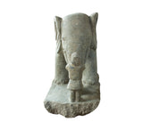 Tender Embrace – Girl & Elephant Sculpture