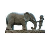 Tender Embrace, The Girl & Her Elephant
