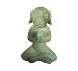 Dog in Prayer Stone Sculpture