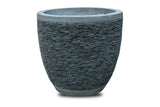 Dark Grey Pebble Urn Planter