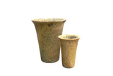 Slim Anchovy Stone Vase Planter