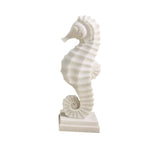 White Marble Horse Sculpture (Modern Art)