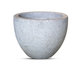 Outdoor Egg-Shaped Terra Concrete Planter