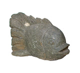 Large Koi Fish Stone Sculpture