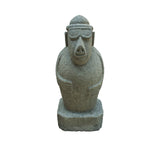 Standing Pig with Glares Stone Sculpture
