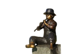 Boy with Flute Bronze Fountain
