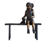 Paws and Peace Bronze Sculpture