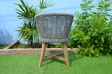 Cane Island Cane & Metal Outdoor Chair