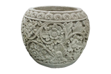 Elysian Carved Stone Urn Planter