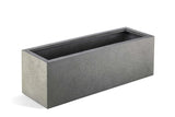 Long Terralite Cuboid Concrete Planter