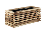 Cuboid Wooden Outdoor Planter