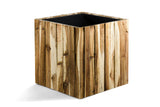 Savanna Wood-Finish Planter