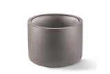 Tall Terralite Cylindrical Concrete Planter