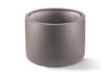 Terralite Concrete Cylindrical Planter