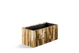 Banyan Bliss Wood-Finish Planter