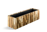 Amazonia Wooden-Texture Planter