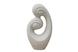 Koru Sculpture – Modern Garden Accent