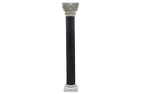Midnight Acanthus Marble Pedestal