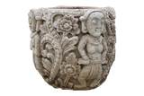 Mystic Bali Carved Stone Planter