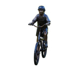 Boy on Bicycle Metal Sculpture