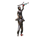 Apple Pickers Figurine Sculpture