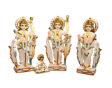 Premium Marble Ram Darbar Idol Set