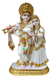 Premium Marble Radha Krishna Idol