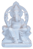 Handcrafted Marble Ganesh Idol