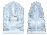 Carved Stone Ganesh Ji Idol