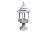 Modern White Marble Mandir for Home