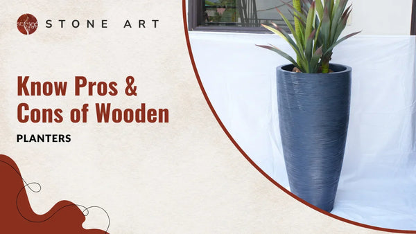 Know Pros & Cons of Wooden Planters