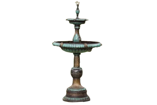 2 Tier Bronze Fountain