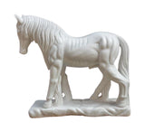 White Marble Horse