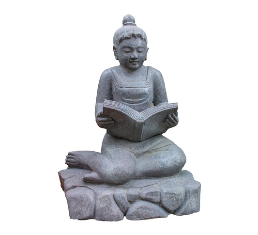 A Girl Reading Book