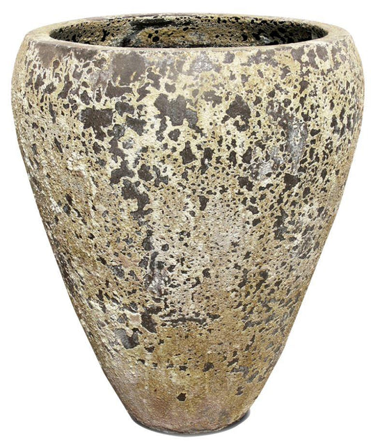 Rustic Open Stone Jar
