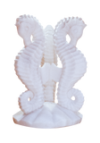 Ocean’s Trio Sea Horse Stone Sculpture