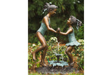 Dancing Sisters Bronze Fountain