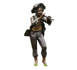 Boy Playing The Flute