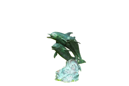Dolphin Stone Fountain
