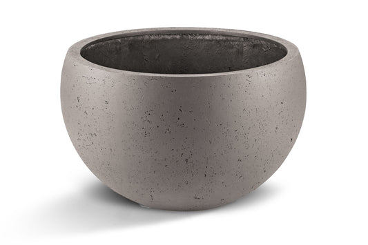 Terralite Round Concrete Bowl Planter